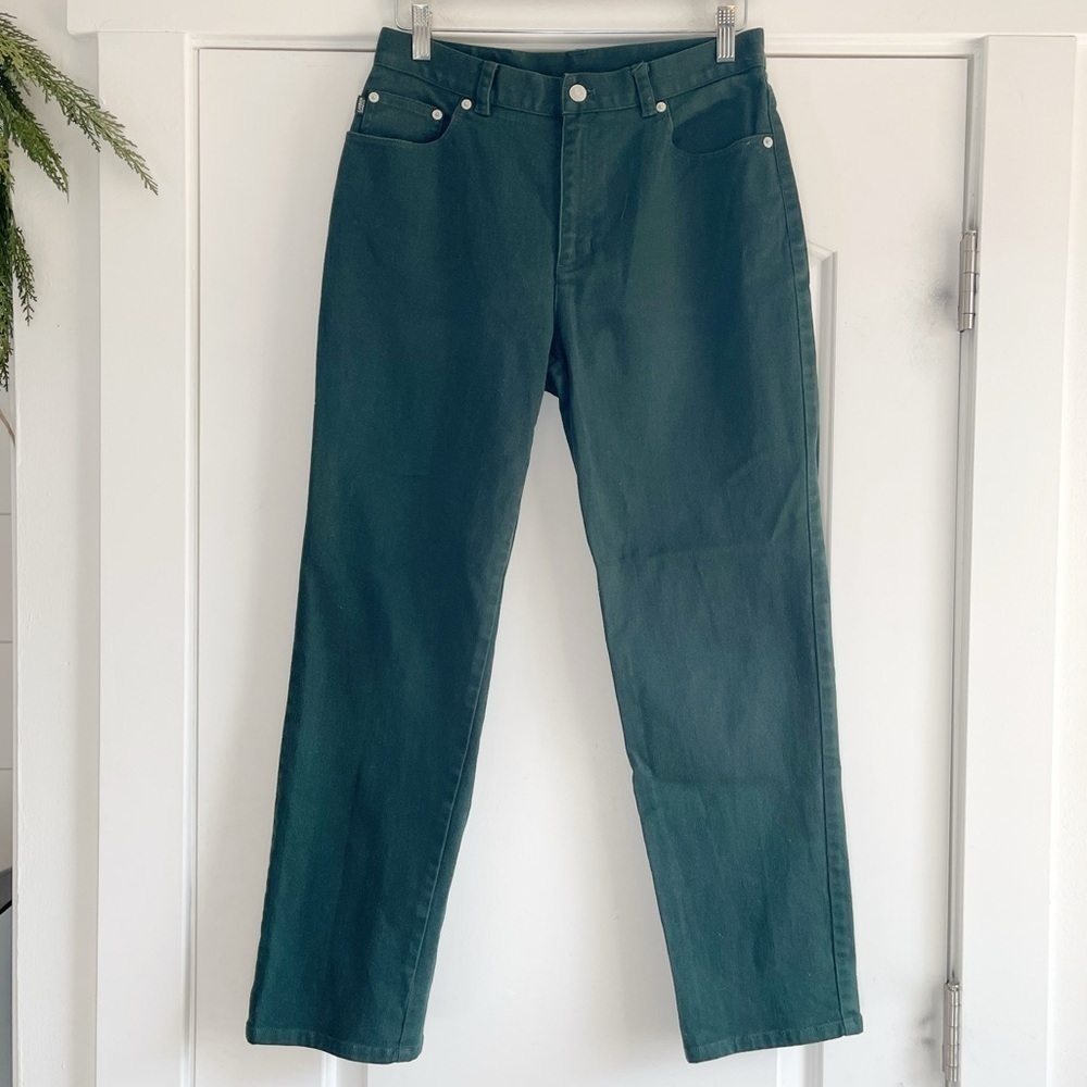 Vintage Ralph Lauren Forest Green Mom Jean - 10P